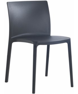 Стул пластиковый Evo-S антрацит