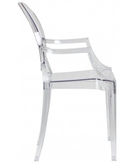 Пластиковый стул 801-LMZL Louis Ghost