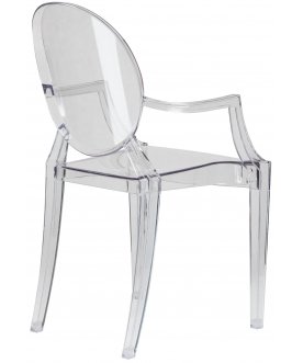 Пластиковый стул 801-LMZL Louis Ghost