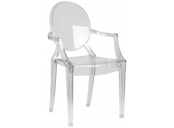 Пластиковый стул 801-LMZL Louis Ghost