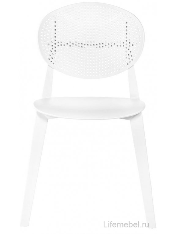 Пластиковый стул Luna белый