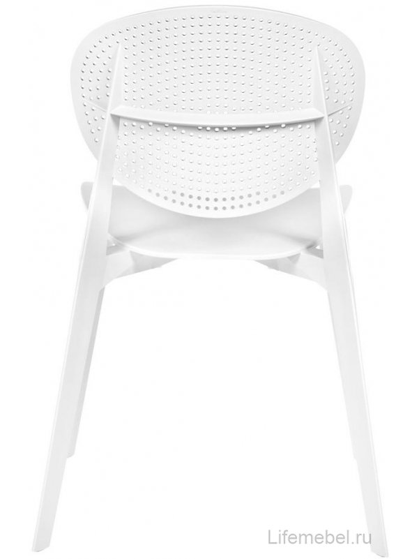 Пластиковый стул Luna белый