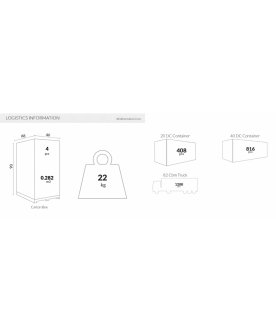 Стул пластиковый полубарный Air Bar 65 красный