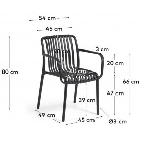 Пластиковый стул Isabellini