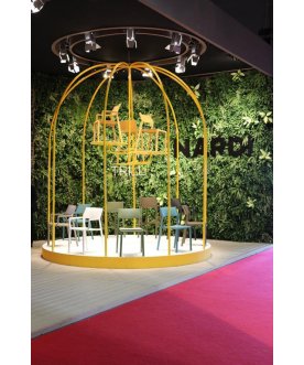 Стул пластиковый Trill Bistrot антрацит