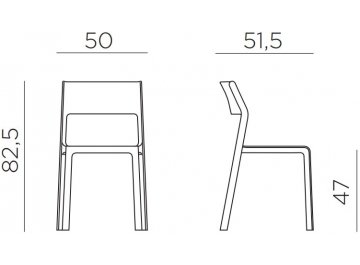 Пластиковый стул Trill