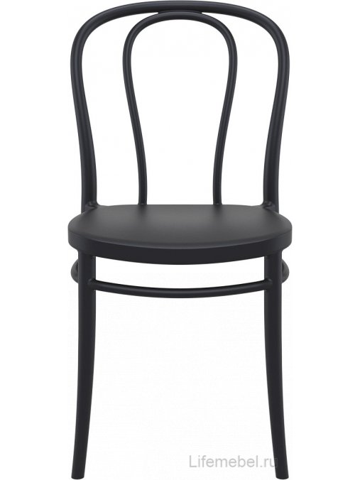 Пластиковый стул Victor черный
