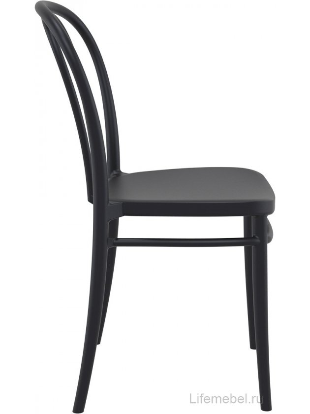 Пластиковый стул Victor черный