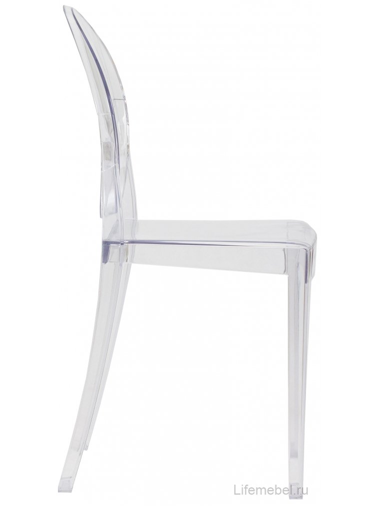 Пластиковый стул 802-LMZL Victoria Ghost прозрачный