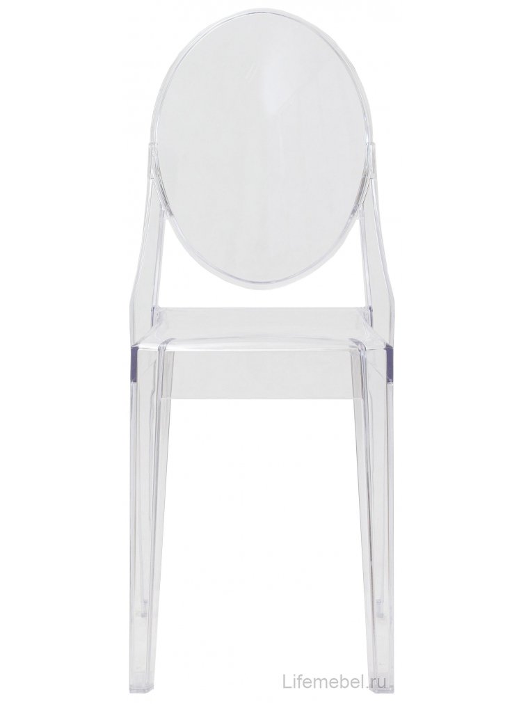 Пластиковый стул 802-LMZL Victoria Ghost прозрачный