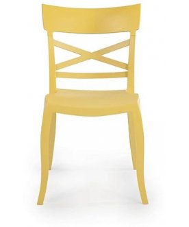Стул пластиковый XSera-S желтый