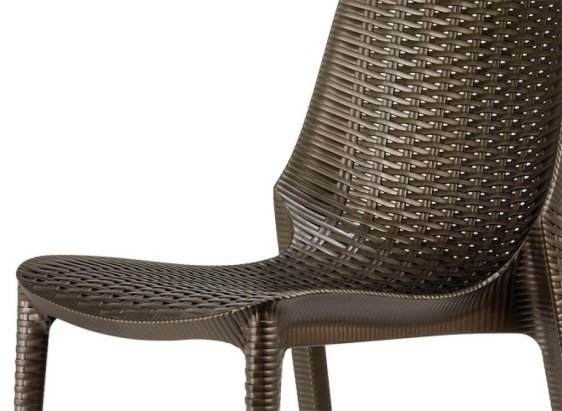 Стул из ротанга Lucrezia бронза