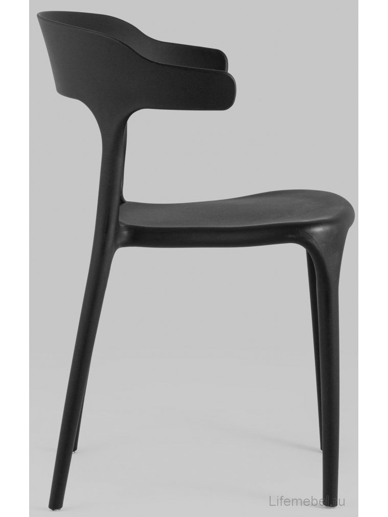 Пластиковый стул Марли черный