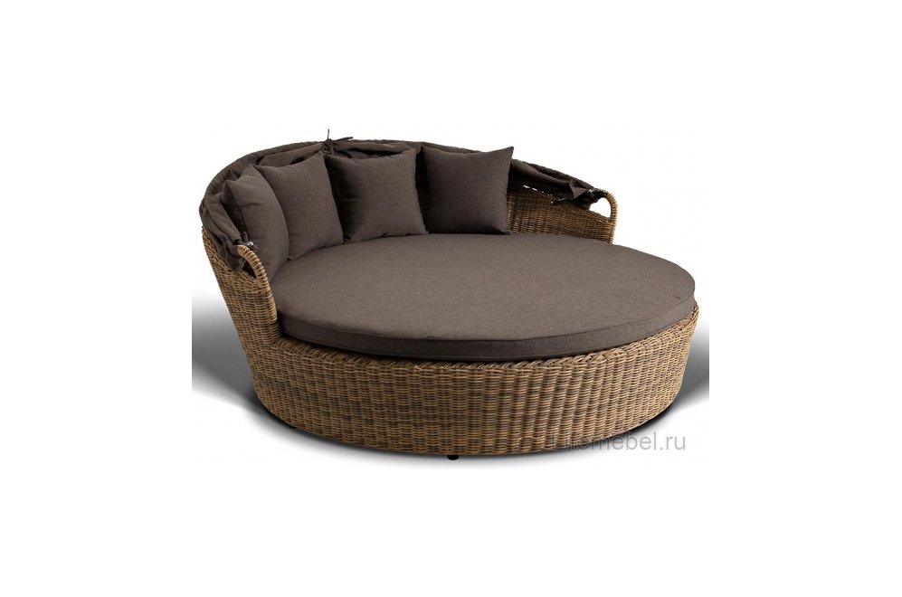 Шезлонг Эйприл соломенная