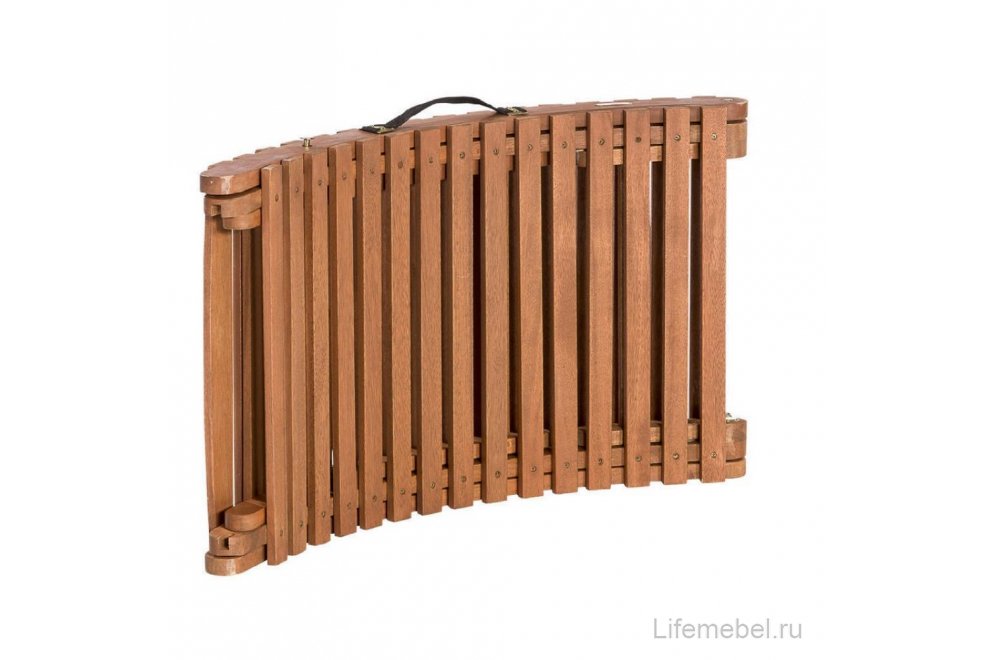 Шезлонг AFM-803A бежевый / зеленый