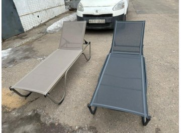 Шезлонг-лежак металлический Ankara антрацит