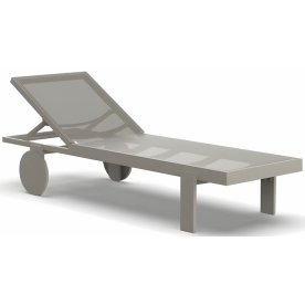 Лежак пластиковый Gatsby Basic тортора