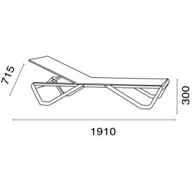 Шезлонг PP/wave01-05347