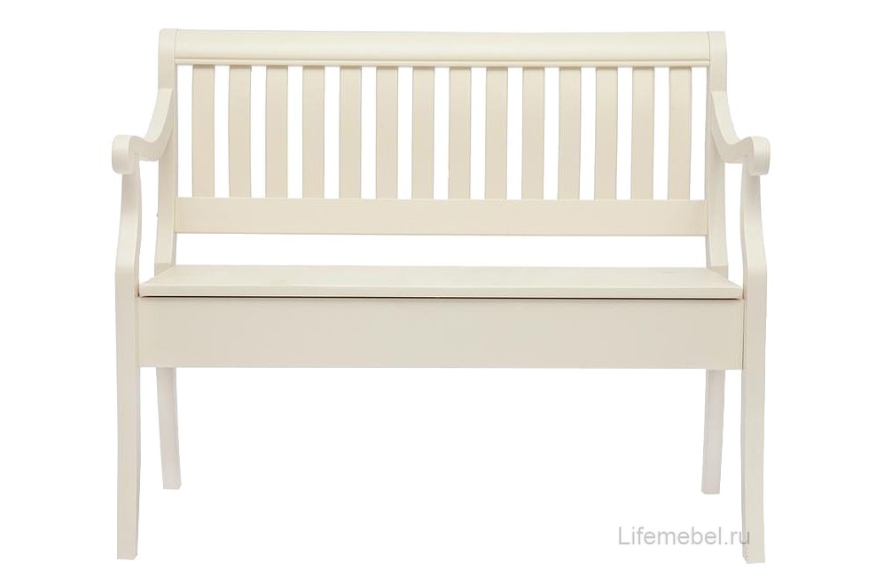 Скамья Medichi pure white 402