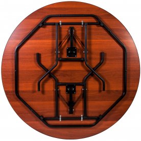 Металлический стол Собрание 3 круглый