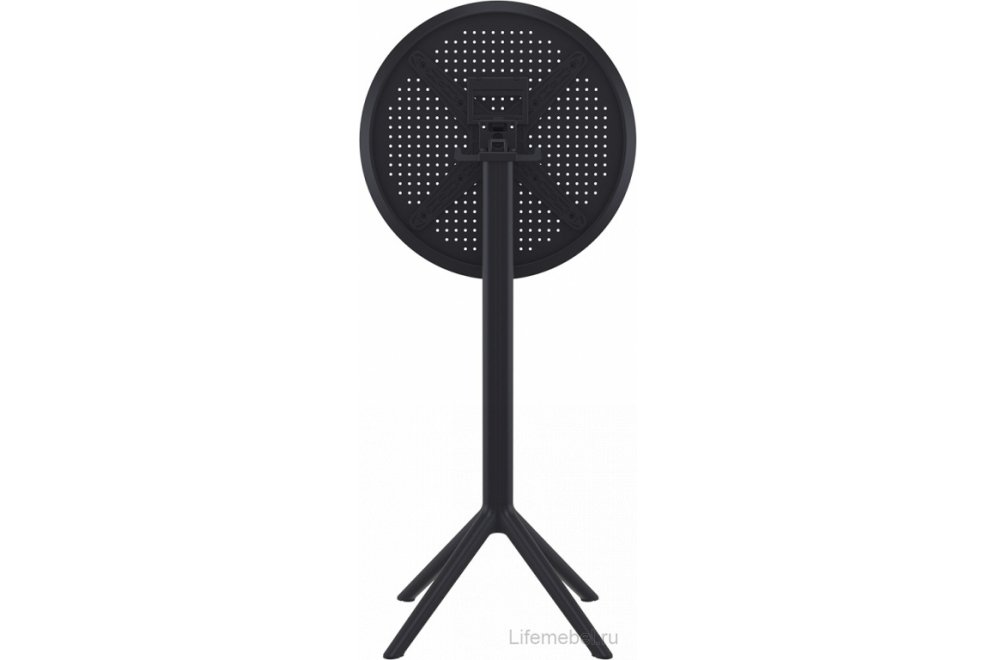 Стол пластиковый барный складной Sky Folding Bar Table 60 черный