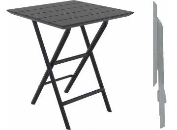 Стол пластиковый складной Helen Folding Table 60 черный