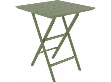 Стол пластиковый складной Helen Folding Table 60 оливковый