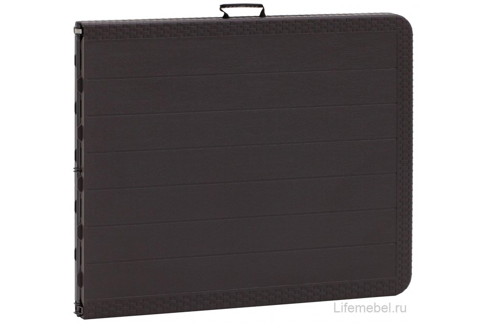 Металлический стол Миддлтон 180 коричневый