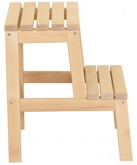 Деревянный табурет-стремянка Массив