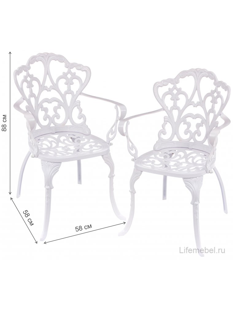 Комплект стульев Морн 2 шт белый