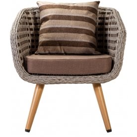 Кресло из ротанга Кюрасао