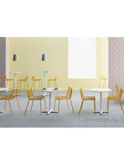 Металлический стул Nolita желтый