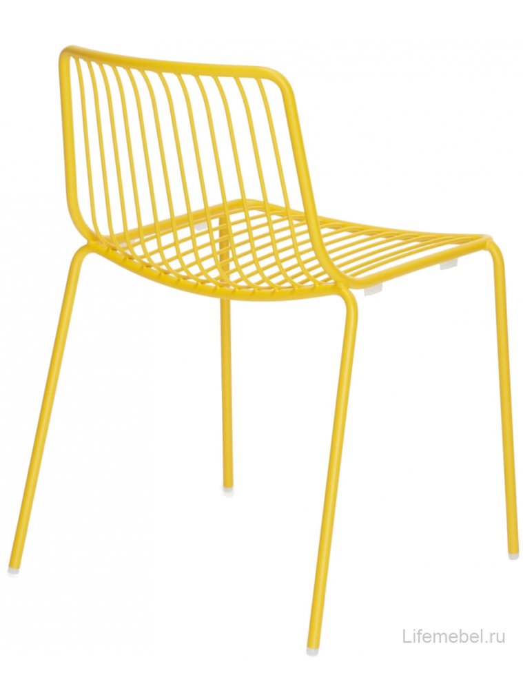 Металлический стул Nolita желтый