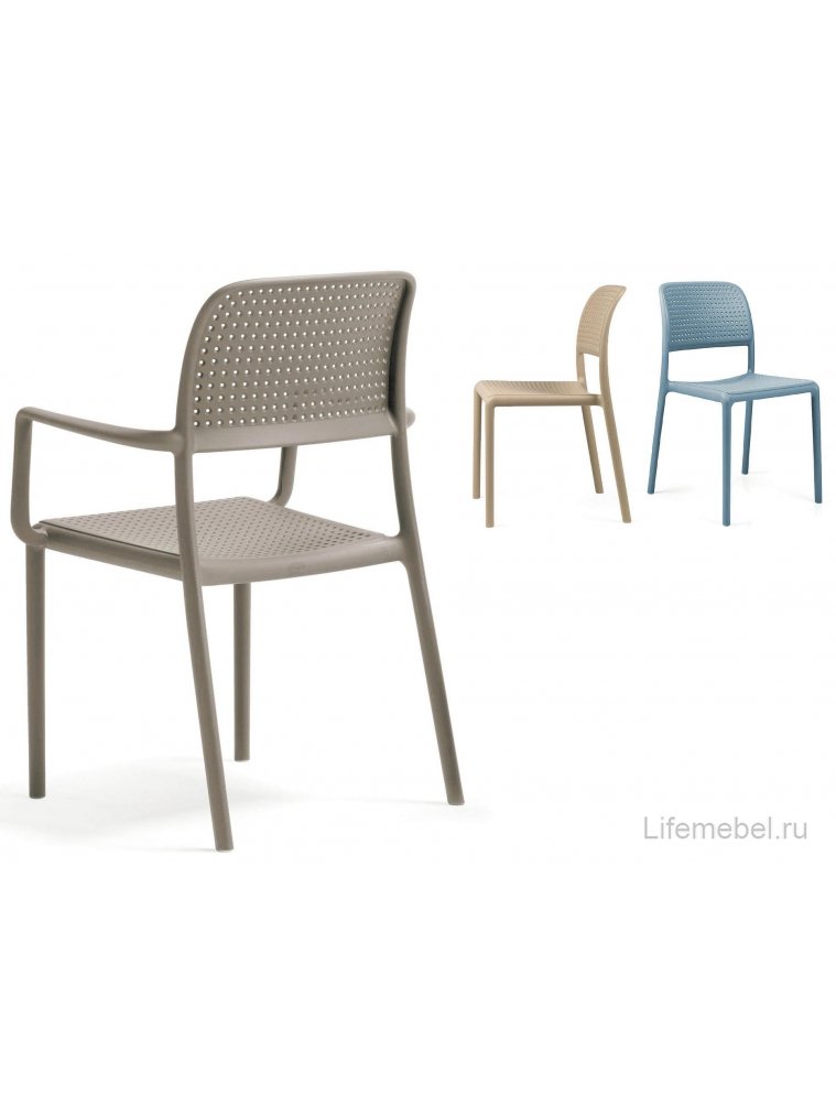 Пластиковое кресло Bora тортора