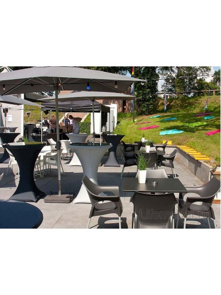 Пластиковое кресло Ola антрацит