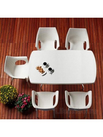 Пластиковое кресло Olimpia лен