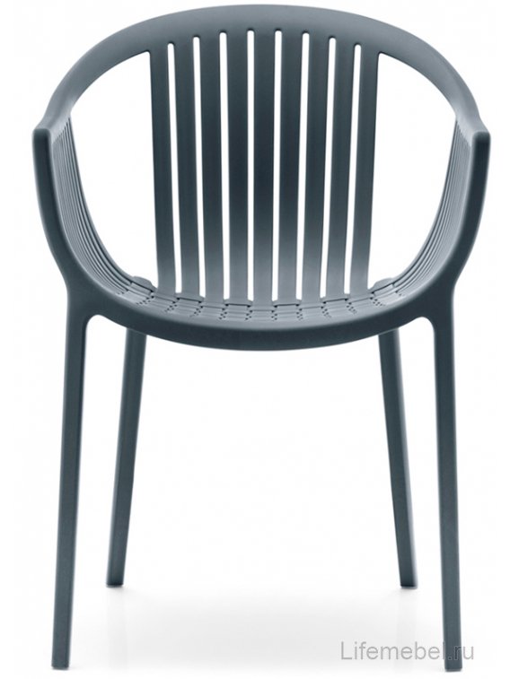 Пластиковое кресло Tatami серое