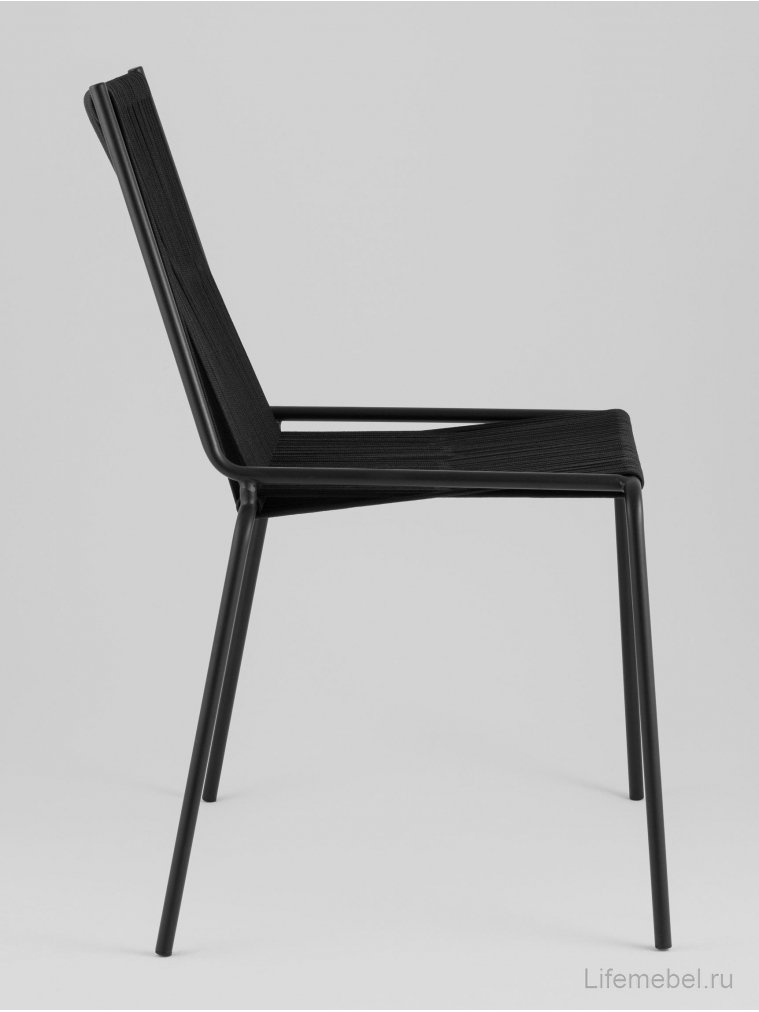Металлический стул Ланви черный