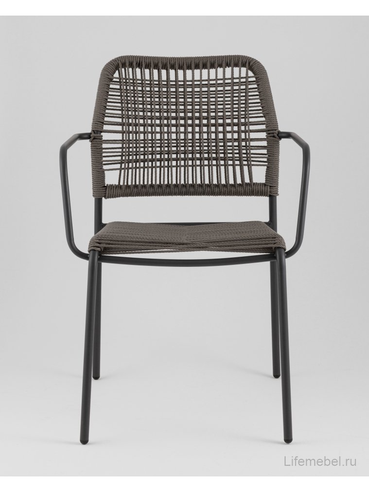 Металлический стул Solaia темно-серый