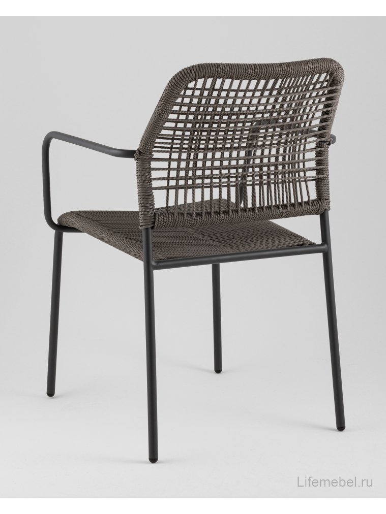 Металлический стул Solaia темно-серый