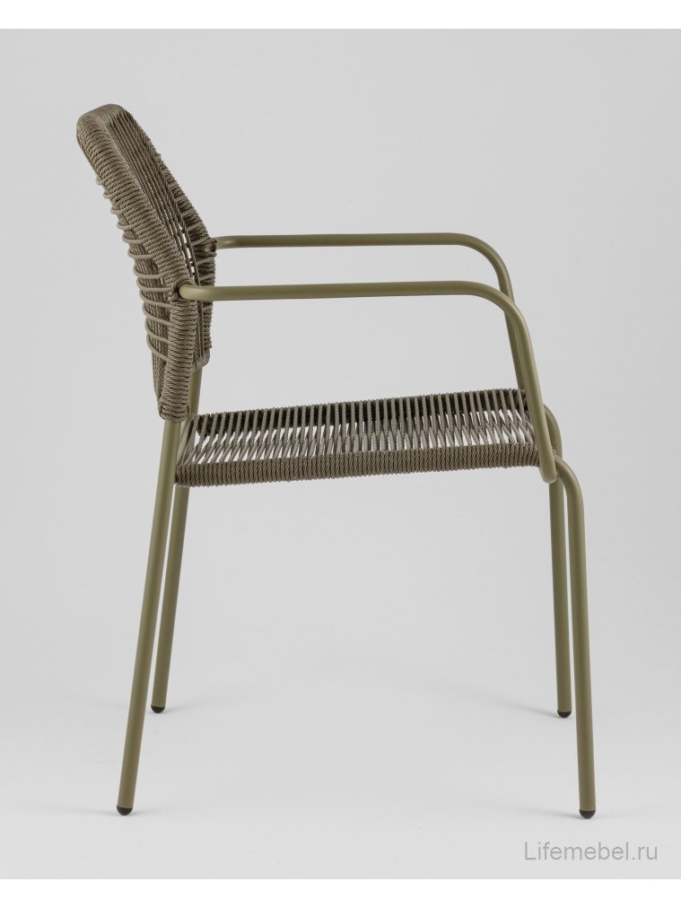 Металлический стул Solaia зелёный