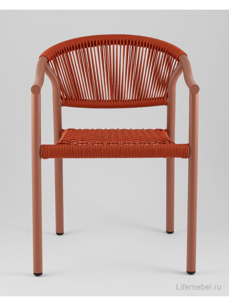 Металлический стул Syna красный