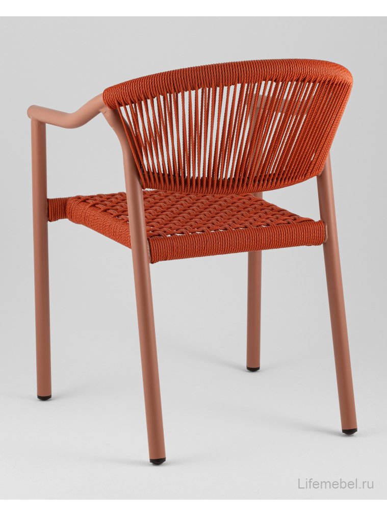 Металлический стул Syna красный