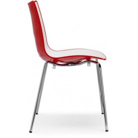 Пластиковый стул Zebra Bicolore 4 legs