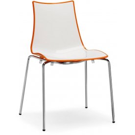 Пластиковый стул Zebra Bicolore 4 legs