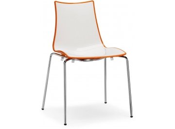 Пластиковый стул Zebra Bicolore 4 legs