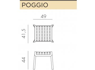 Табурет Poggio