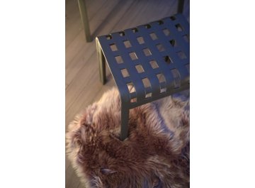 Табурет пластиковый Poggio антрацит