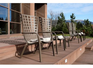 Табурет пластиковый Poggio тортора