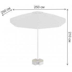 Зонт 50-1011-25/OLE/WH/VAL